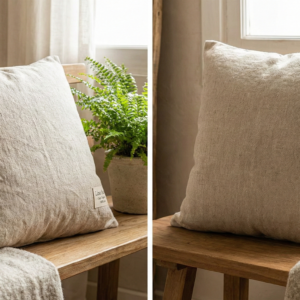 Cojín Orgánico “Lino Suave”